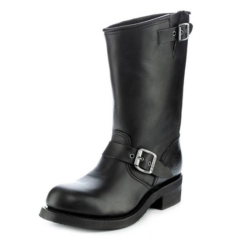 santiags cuir  3396_steel_matebox_negro_sendra_boots