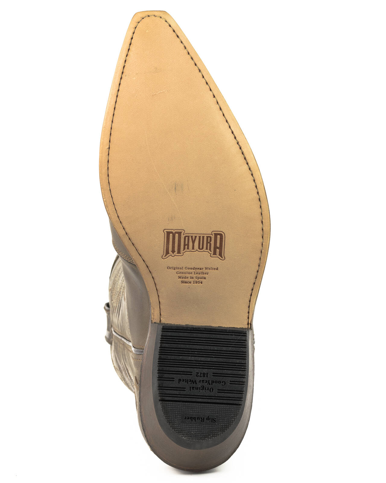 bottes cuir mayura cowboy crazy old sadale réf 215 (8)