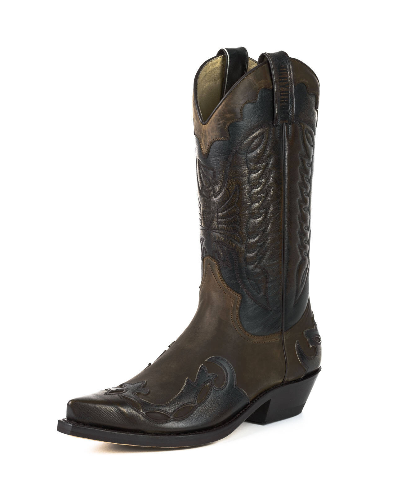 bottes cuir mayura cowboy milanelo verin crazy old pony r�f 122 (2)