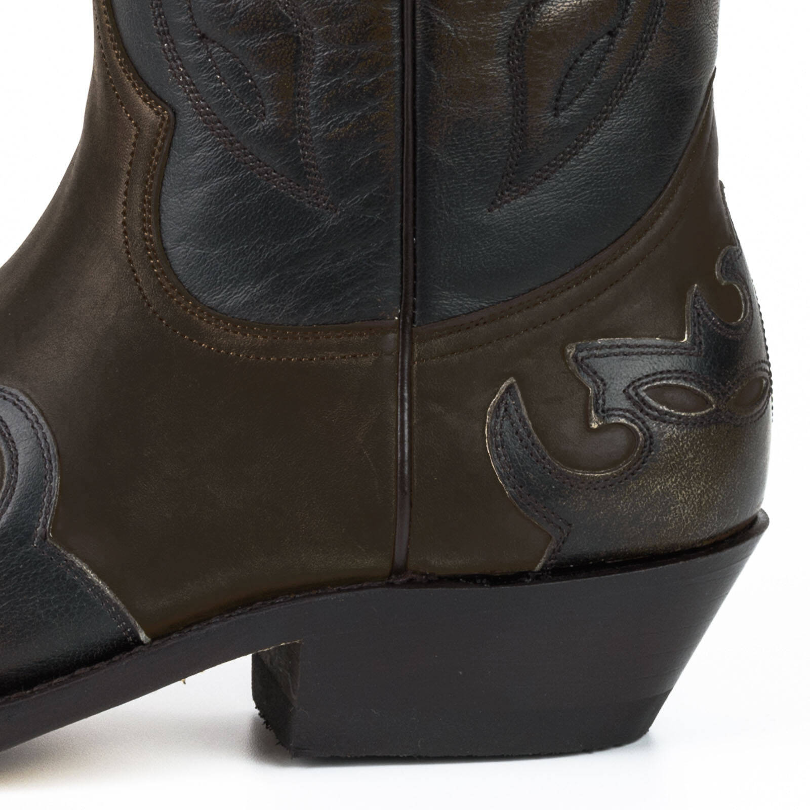 bottes cuir mayura cowboy milanelo verin crazy old pony r�f 122 (5)