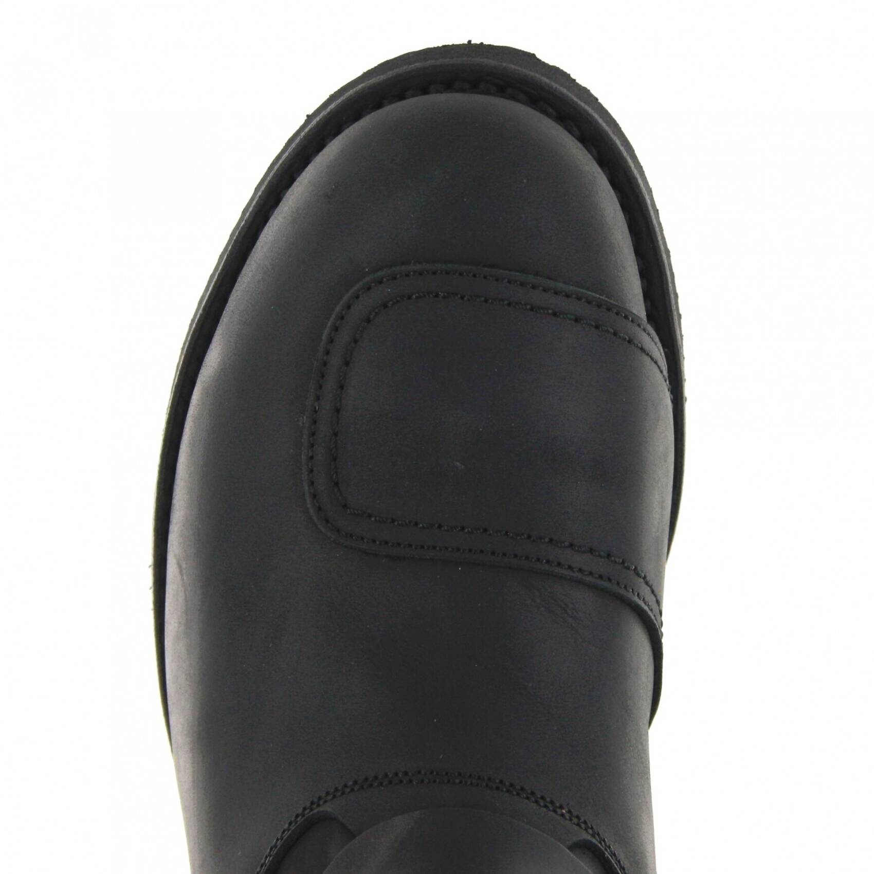 bottes cuir moto mayura crazy old negro réf 113 (7)