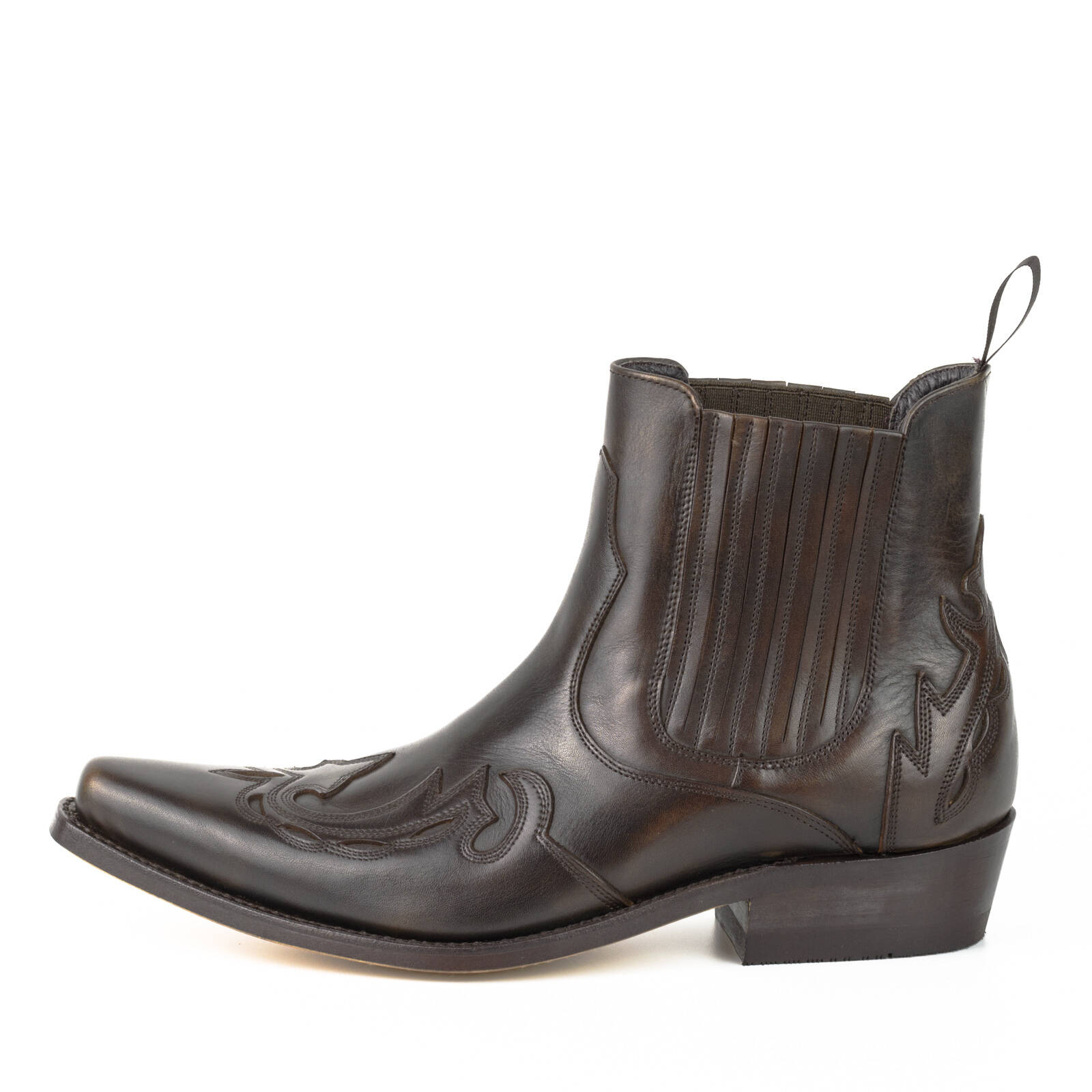 bottines cuir cowboy old manchado réf 237 (2)