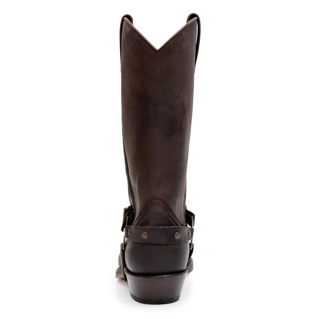 details bottes cuir sendra 3091 marron 1