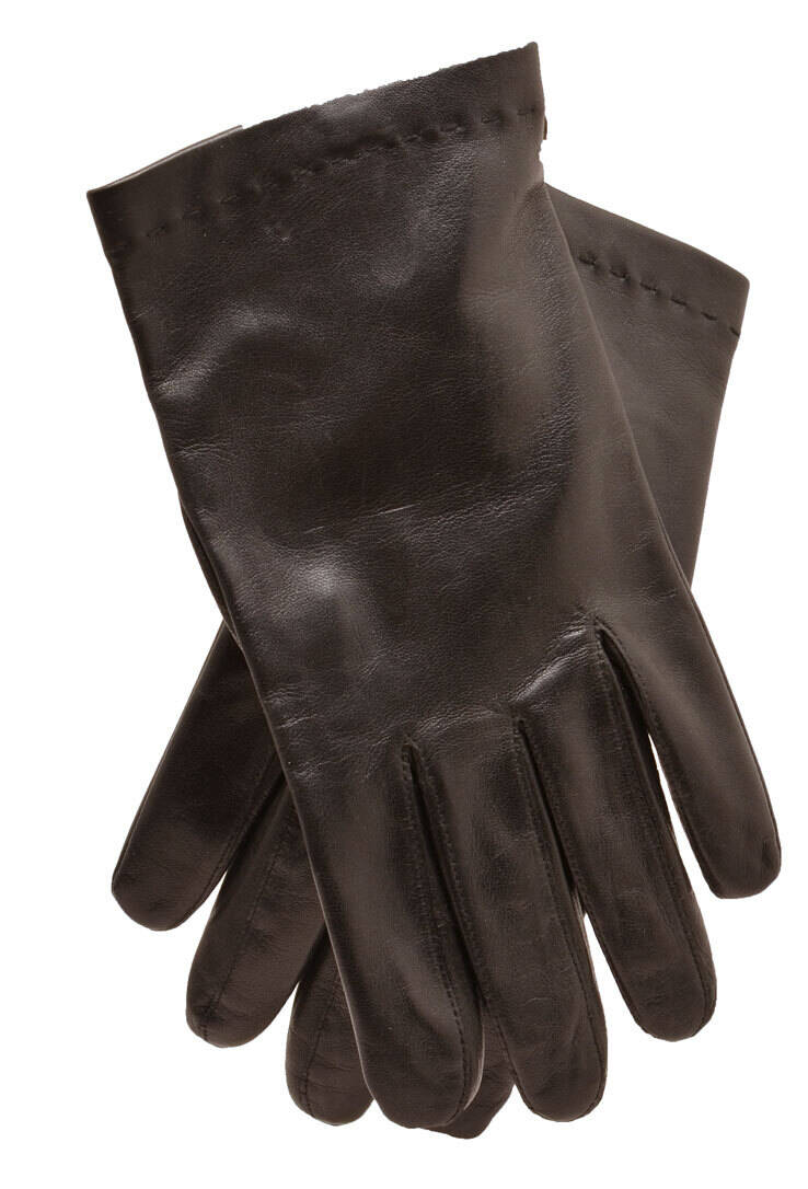 Gants cuir homme agneau noir 22030 (1)