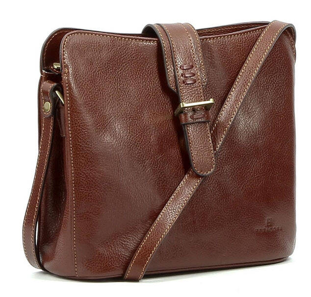 maroquinerie femme sac cuir 111960 marron biais