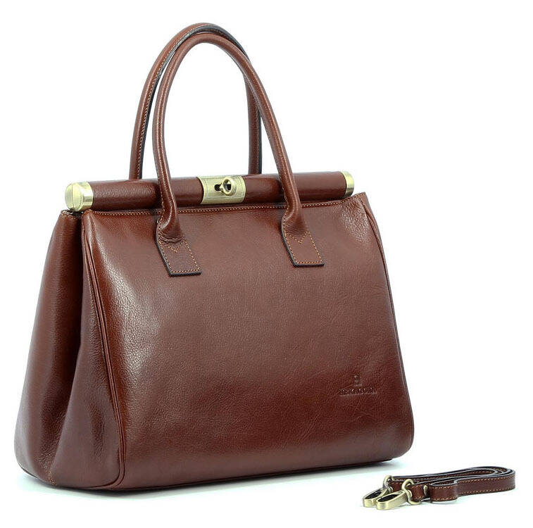 maroquinerie femme sac cuir 112550 marron biais