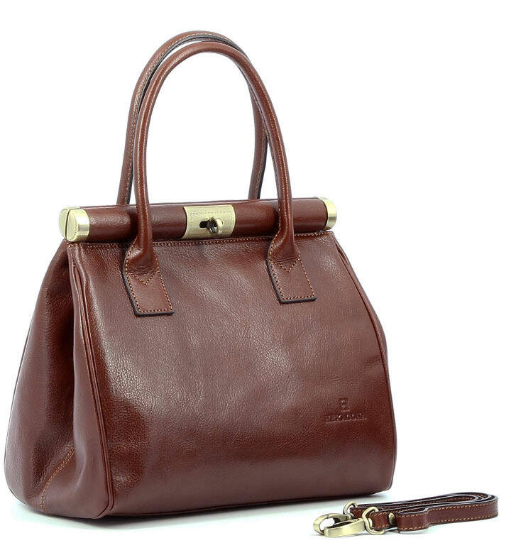 maroquinerie femme sac cuir 112551 marron biais