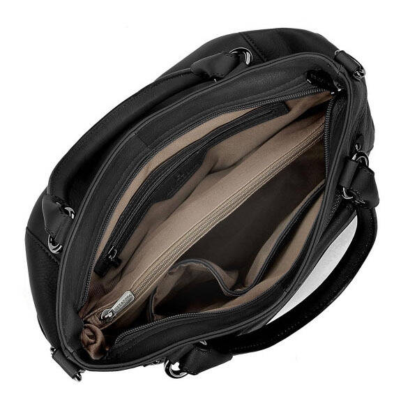 maroquinerie femme sac cuir 414719 noir doublure