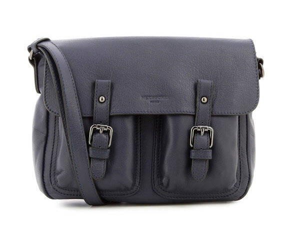 maroquinerie femme sac cuir 415366 bleu nuit