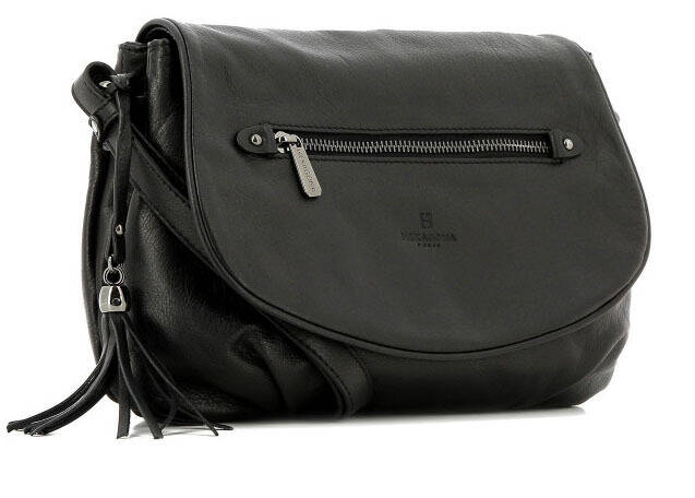 maroquinerie femme sac cuir 415495 noir biias