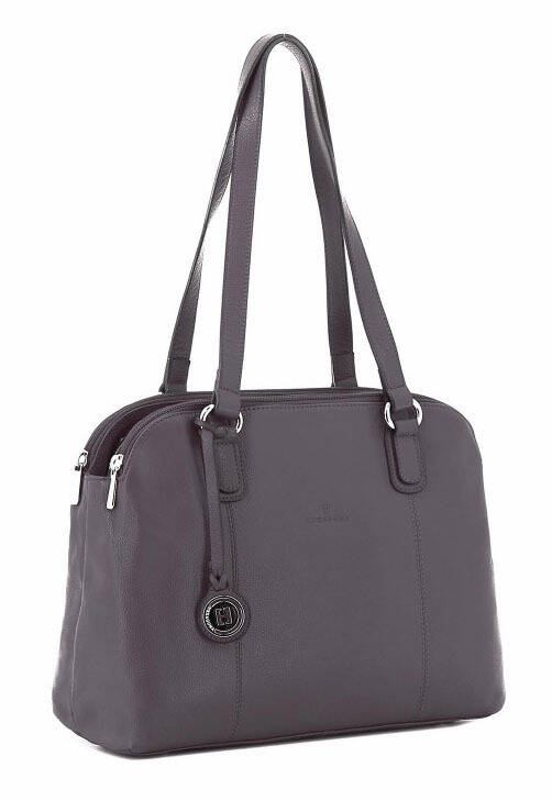 maroquinerie femme sac cuir 463453 taupe biais