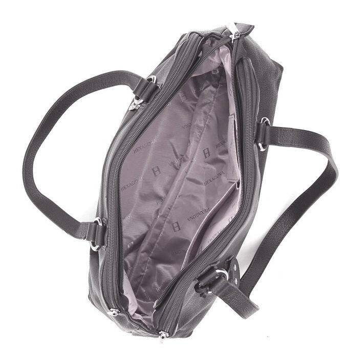 maroquinerie femme sac cuir 463453 taupe doublure