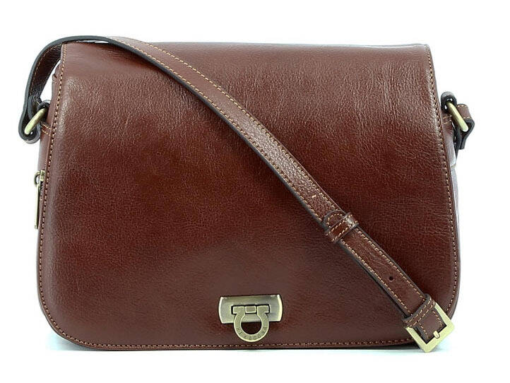 maroquinerie femme sac cuir vachette 111806 marron