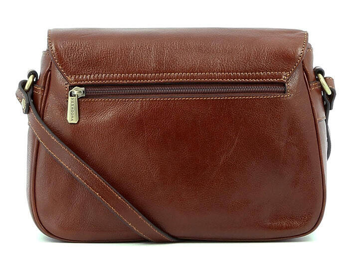 maroquinerie femme sac cuir vachette 111806 marron dos