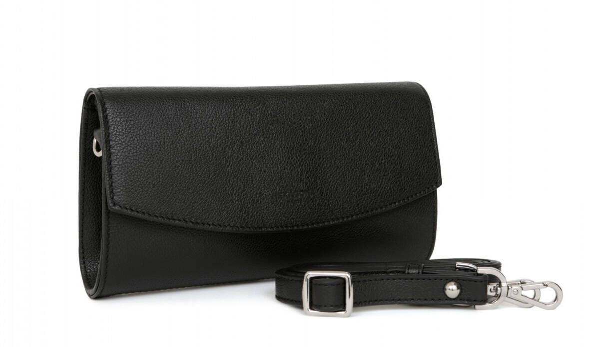 pochette-de-soiree-en-cuir-de-vachette-466172 noir 1