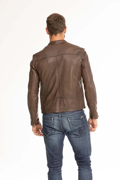 blouson cuir homme gafi bison (5)