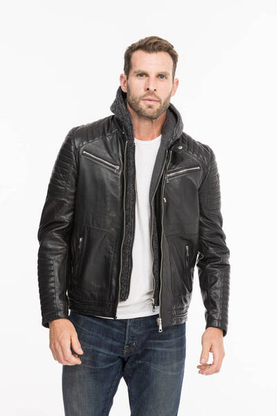 blouson cuir homme redskins r�f 136 noir byron  (6)