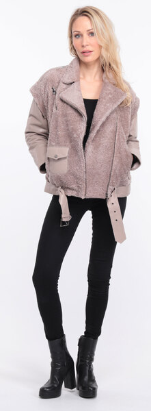 blouson tina manche gris clair (8)