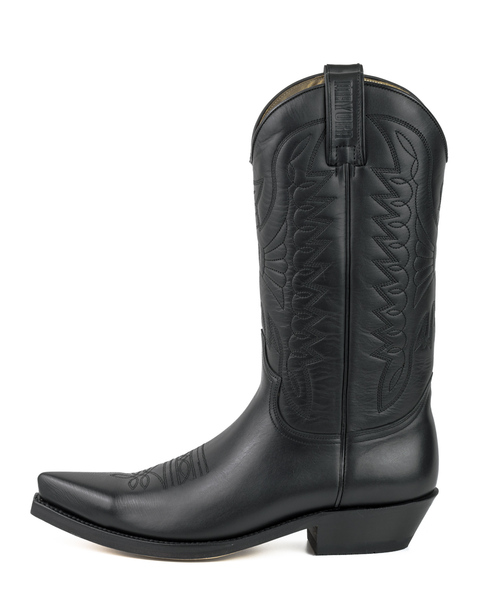 bottes cuir mayura cowboy box negro réf 116 (2)