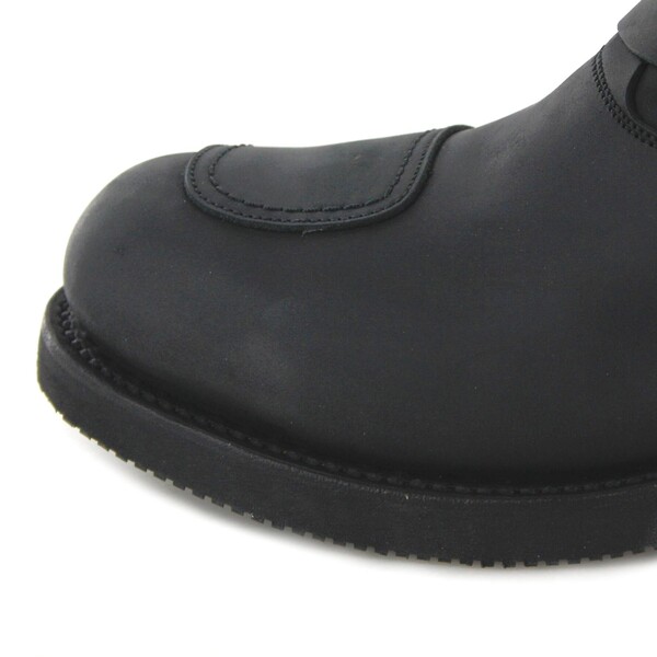 bottes cuir moto mayura crazy old negro réf 113 (6)