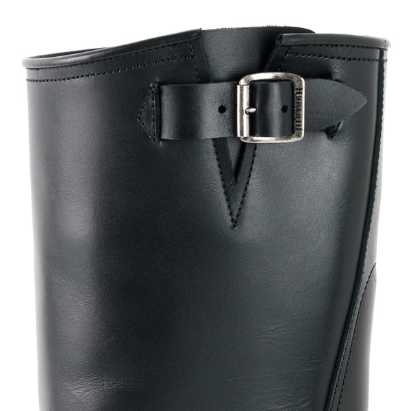 bottes cuir moto mayura pull oil negro réf 109 (5)