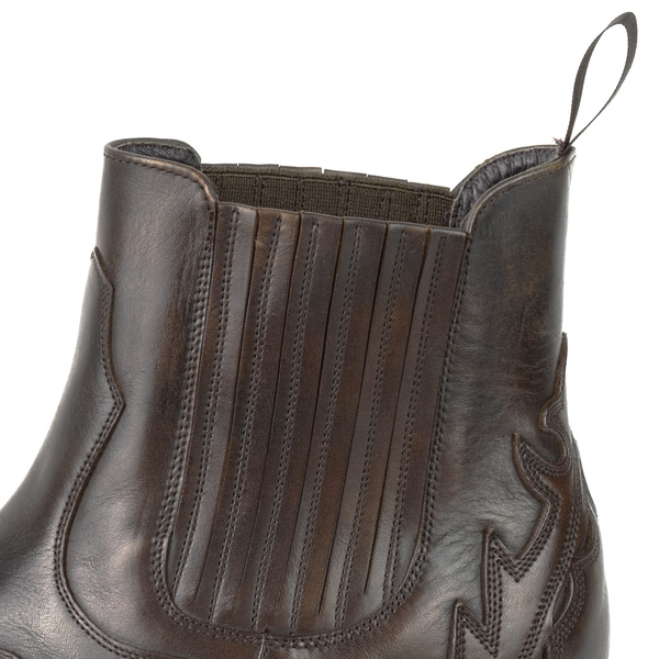 bottines cuir cowboy old manchado réf 237 (3)