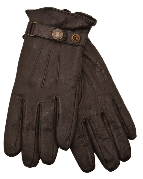 Gants cuir homme agneau noir SCHOTT 1680 2