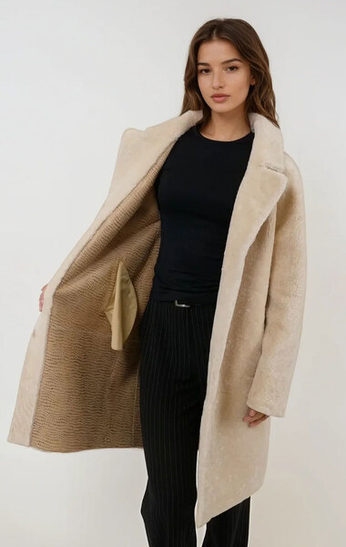 manteau izel reversible beige (5)