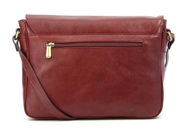 maroquinerie femme sac cuir 114584 carmin dos