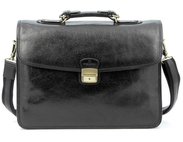 maroquinerie homme cartable cuir hexagona 119099 noir  (3)