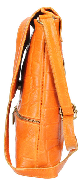 pochette cuir véritable bandoulière vanna arancio (2)