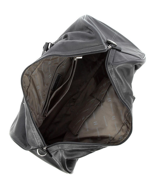 sac de voyage cuir vachette noir 462966 ouvert