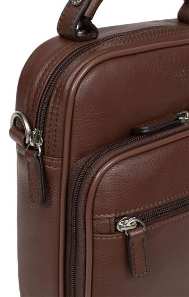 sacoche chocolat hexagona 461832 (3)