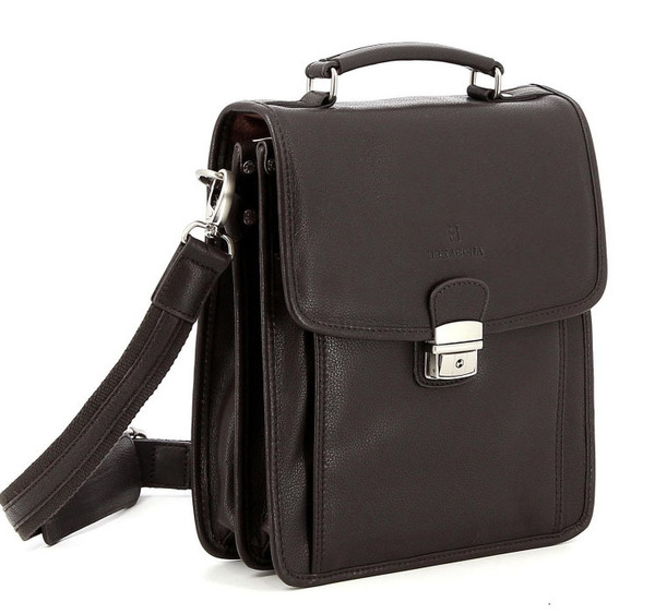 Sacoche cuir marron 463893 biais