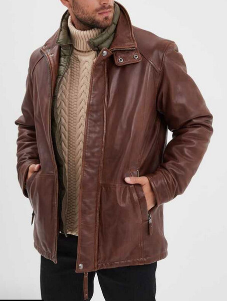 Tres cuartos de piel hombre new arrivals